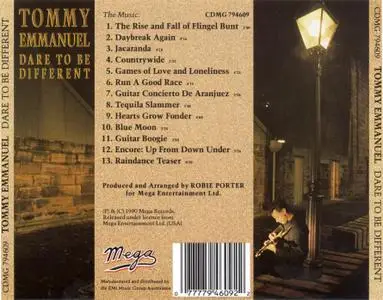 Tommy Emmanuel - Dare To Be Different (1990)
