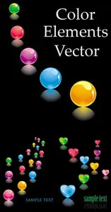 Color Elements Vector