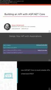 Building an API with ASP.NET Core