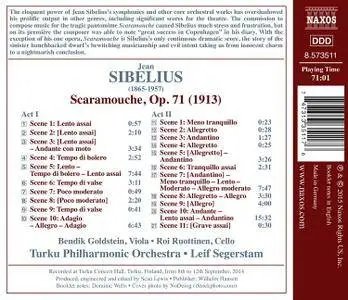 Turku Philharmonic Orchestra, Leif Segerstam - Sibelius: Scaramouche (2015) [Official Digital Download 24/96]