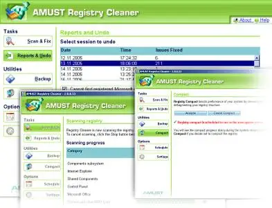 AMUST Registry Cleaner 3.11