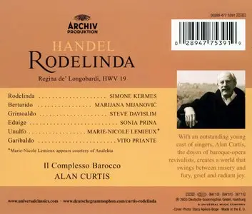 Handel - Rodelinda [Curtis] 3CD