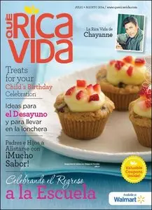 Qué Rica Vida - Julio/Agosto 2014