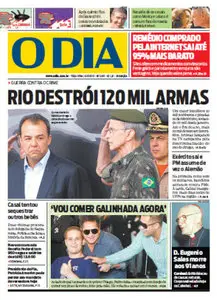 Jornal O Dia - 10 de julho de 2012 - Terça