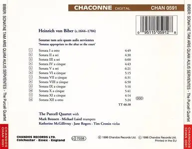 The Purcell Quartet - Heinrich Ignaz Franz von Biber: Sonatae tam aris quam aulis servientes (1996)