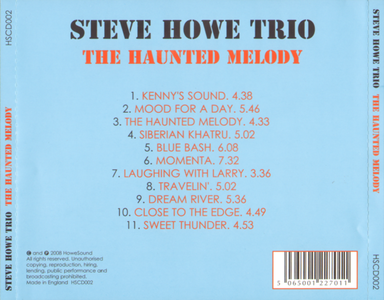 Steve Howe Trio - The Haunted Melody (2008) {HoweSound}