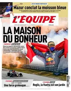 L’equipe du Lundi 6 Septembre 2021