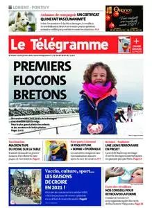 Le Télégramme Lorient – 04 janvier 2021