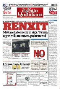 Il Fatto Quotidiano - 6 Dicembre 2016