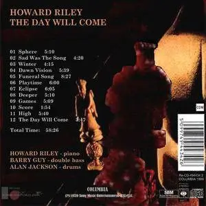 Howard Riley Trio - The Day Will Come (1970) {1999 Columbia}