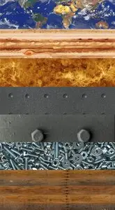 Textures: metal, wood, planets, nature, art