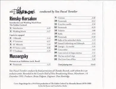 Yan Pascal Tortelier, BBC Philharmonic - Rimsky-Korsakov, Mussorgsky: Orchestral Works (1994)