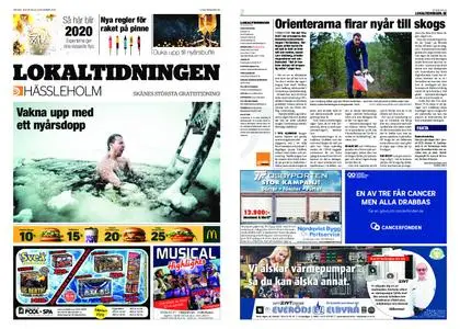 Lokaltidningen Hässleholm – 28 december 2019