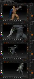 Course Thanos Vs Deadpool Zbrush Fight : 3D Sketch