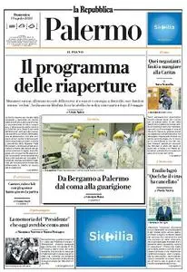 la Repubblica Palermo - 19 Aprile 2020