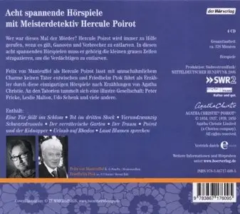 Agatha Christie, "Acht Hercule Poirot Krimis" Die 4-CD Box (Repost)
