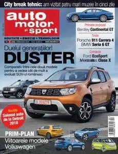 Auto, motor si sport Romania - martie 2018