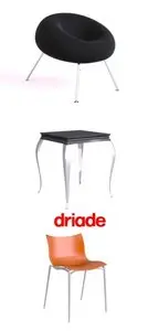 3D models of Driade Furniture