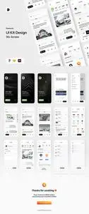 Domoco News Letter Mobile App UI KIT