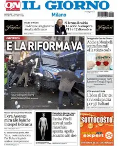 IL GIORNO DEL 01 DICEMBRE 2010