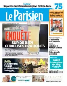 Le Parisien du Lundi 18 Novembre 2019