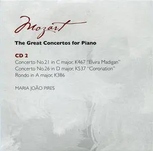 Maria Joao Pires - Mozart: The Great Concertos for Piano (5CD) (2008)