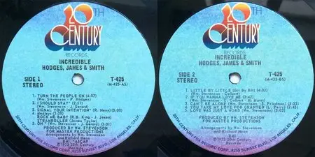 Hodges, James & Smith - Incredible (1973)