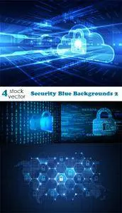 Vectors - Security Blue Backgrounds 2