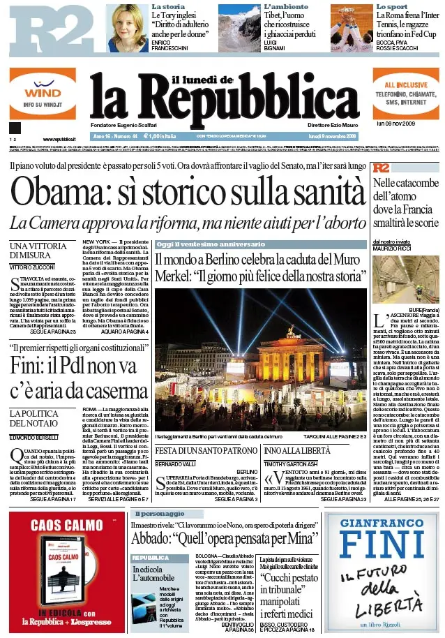 La Repubblica (09-11-09)