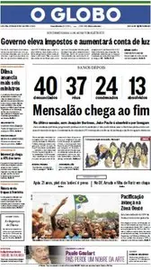 O Globo - 14 de março de 2014 - Sexta