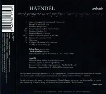 Robert Expert, Amarillis - Handel: Sacré Profane (2004)