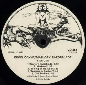 Kevin Coyne - Marjory Razor Blade (1973) 24-bit/96kHz Vinyl Rip