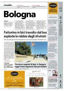 la Repubblica Bologna - 23 Marzo 2018