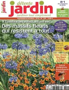 Detente Jardin N 109  - Septembre-Octobre 2014