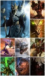 30 Monsters and Demon of the DarkWorld Wallpapers