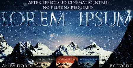 Cinematic Opener - Lorem Ipsum - Project For After Effects (VideoHive)