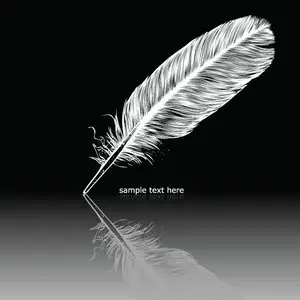 White feather