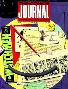 Comics Journal 116 1987-07 Watchmen Moore  Gibbons