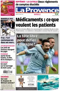 La Provence, Marseille - Samedi 23 Mars 2013