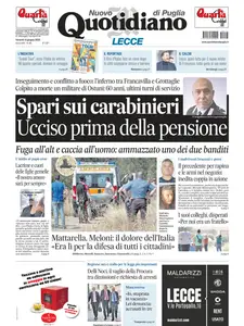 Quotidiano di Puglia Lecce - 13 Giugno 2025