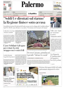 la Repubblica Palermo - 8 Ottobre 2025