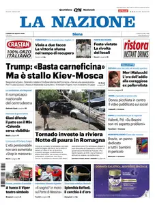 La Nazione Siena - 25 Agosto 2025