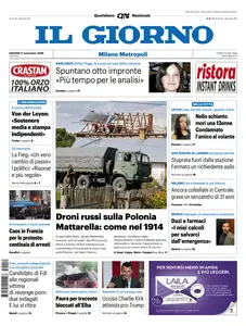 Il Giorno Milano Metropoli - 11 Settembre 2025