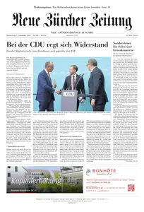 Neue Zurcher Zeitung International  - 05 September 2024