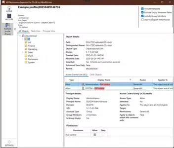 AlbusBit AD Permissions Reporter Pro 25.5.7.0