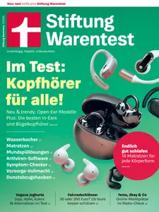 Stiftung Warentest Test Magazin - März 2025