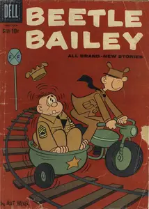 Beetle Bailey 027 Dell c2c 1960 ABPC