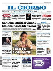 Il Giorno - 27 Maggio 2025
