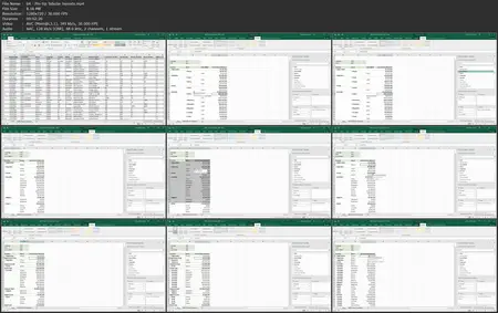 Excel PivotTables: Mastering PivotTables and PivotCharts