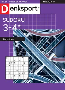 Denksport Sudoku 3-4 kampioen - 3 April 2025